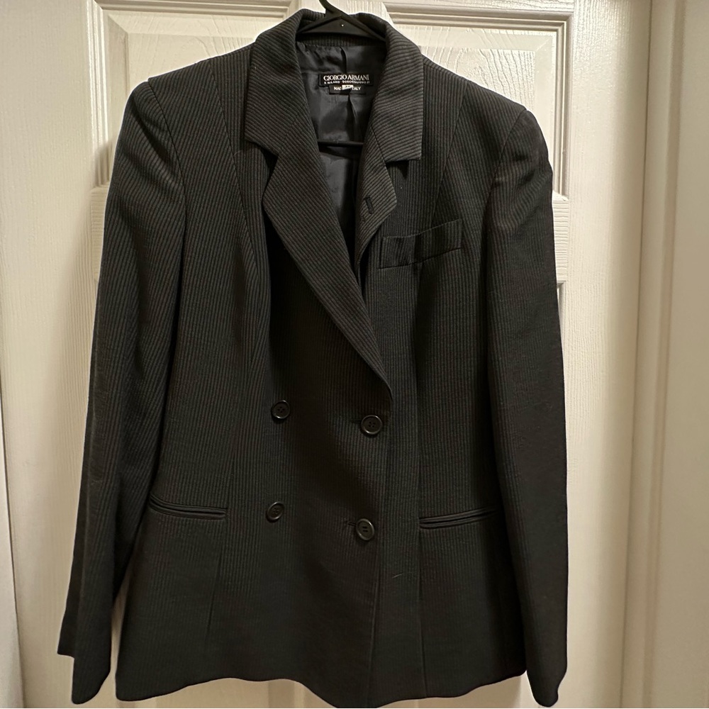 Vintage Giorgio Armani Black Blazer